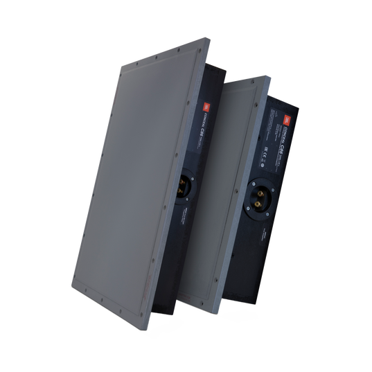 Conceal C86 - Grey - 8-inch (200mm) 6-element, Dual Panel Invisible Loudspeaker - Hero